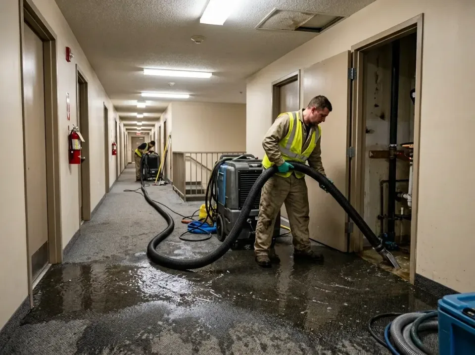 multi-unit-apartment-hallway-f-005 — frequently asked questions, Emergency Burst Pipe Water Extraction & Removal in Culloden…